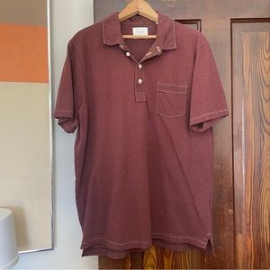 Billy Reid Mens Polo Shirt Large